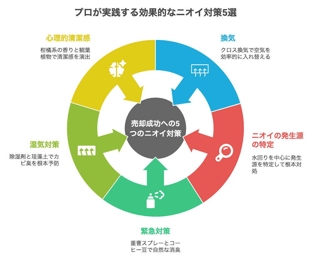 横浜不動産売却｜プロが実践する効果的なニオイ対策5選